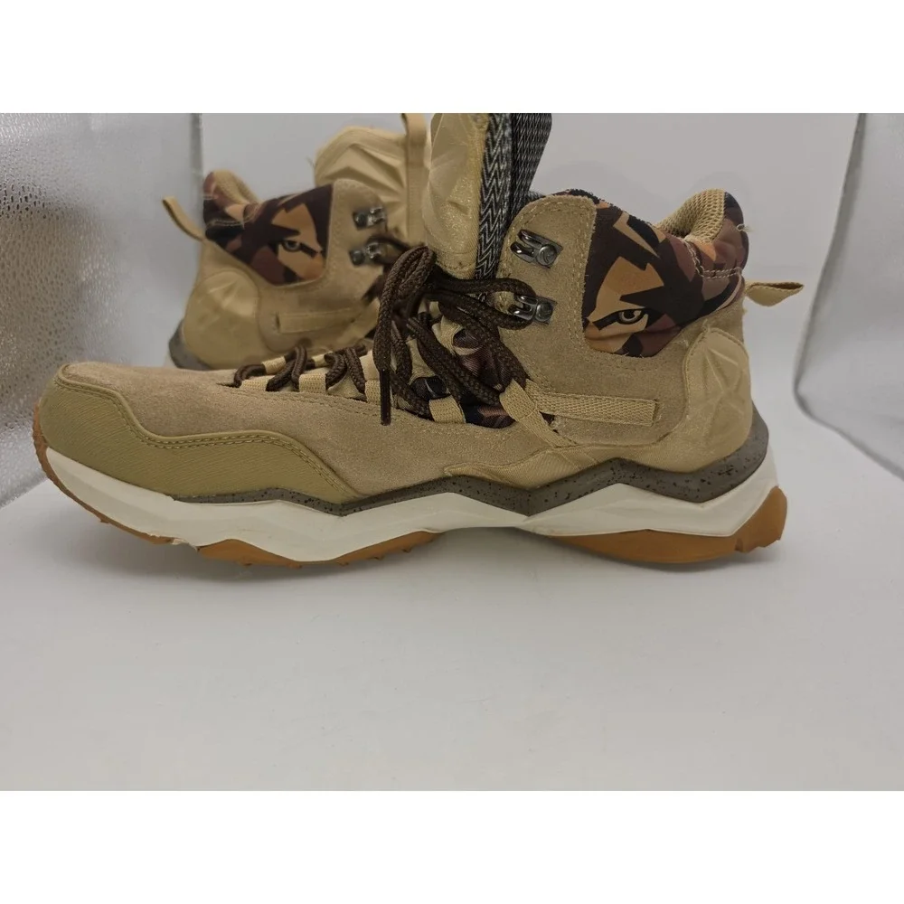 Rax Wild Wolf School Hiking Shoes Men Size 12 Tan High Top Lace Up Hiking Boots